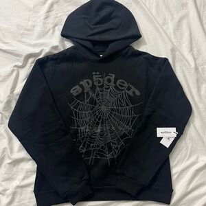 Sp5der Phantom Web Hoodie